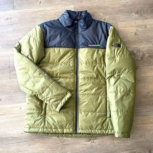 The North Face Down Puffer Jacket Large Corporate Logo